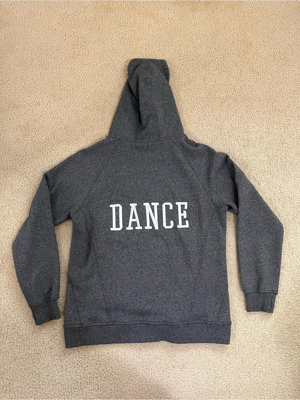 Just for Kix DANCE Gray Full Zip Hoodie - Adult Medium